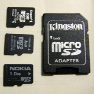 MicroSD Memory Card Set