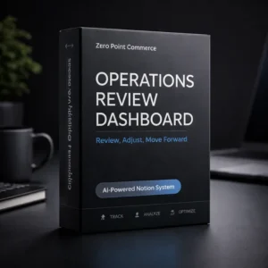 Operations Review Dashboard