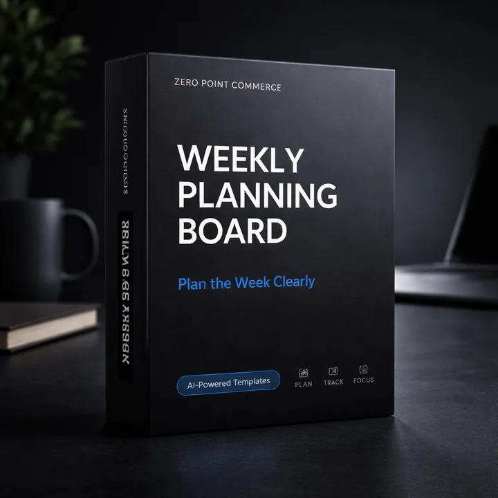 Weekly Planning Board