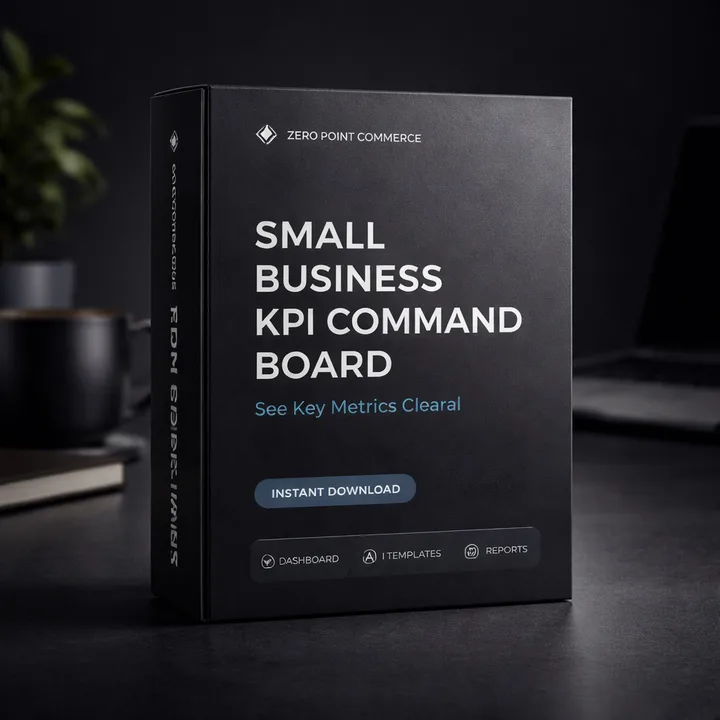 Small Business KPI Command Board