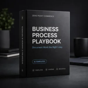 Business Process Playbook