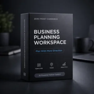 Business Planning Workspace