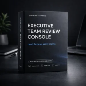 Executive Team Review Console