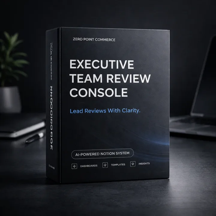 Executive Team Review Console