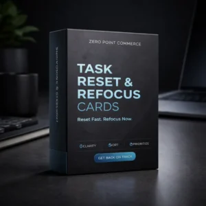 Task Reset & Refocus Cards