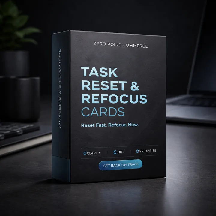 Task Reset & Refocus Cards
